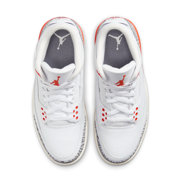 Jordan - Women - Retro 3 - White/Cosmic Clay/Cement Grey - Release
