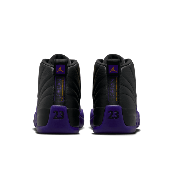 Jordan - Men - Air Jordan 12 Retro - Black/Purple/Metallic Gold