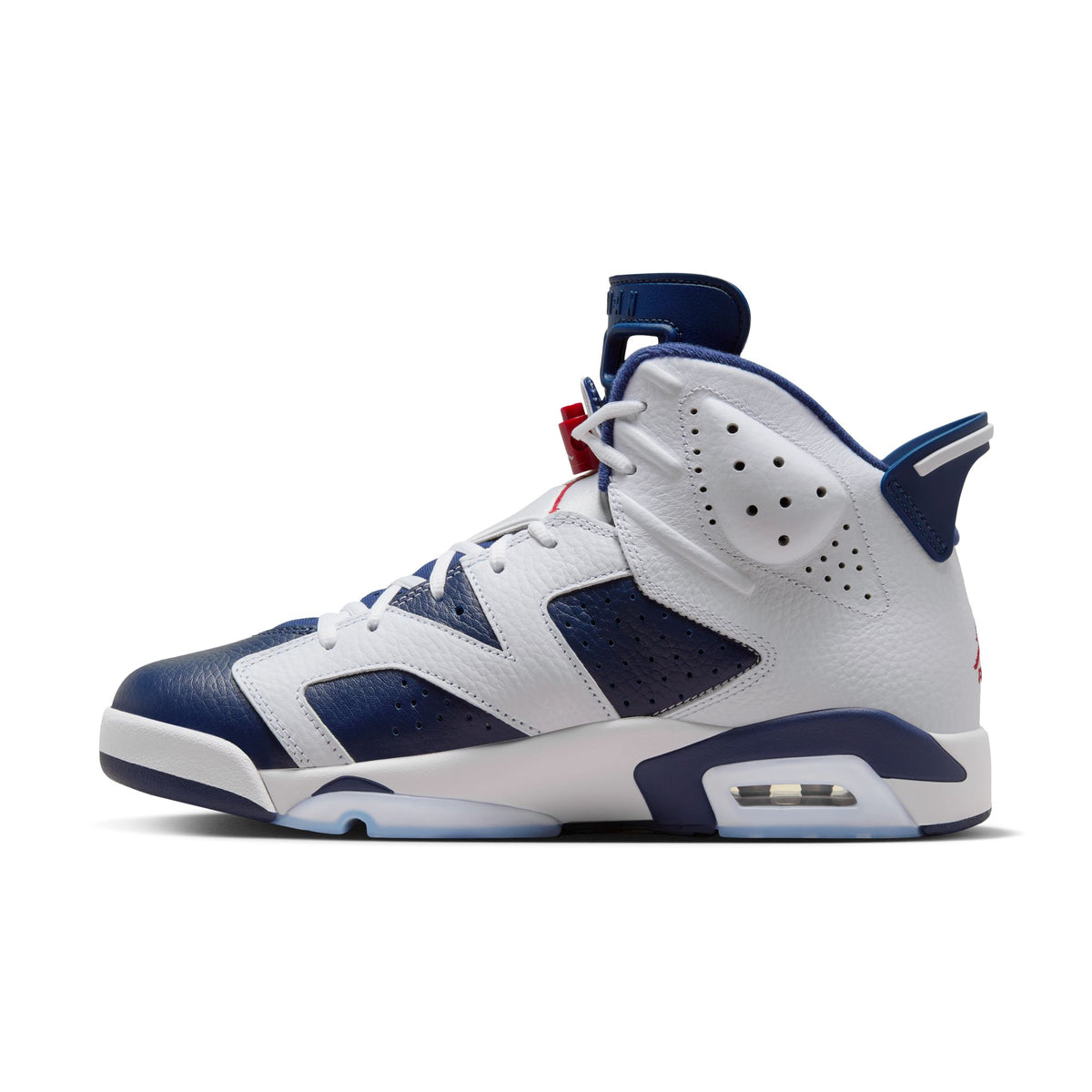 Jordan - Men - Retro 6 - White/Varsity Red/Midnight Navy – Nohble