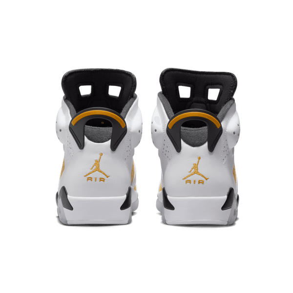 Jordan - Men - Retro 6 - White/Yellow Ochre/Black
