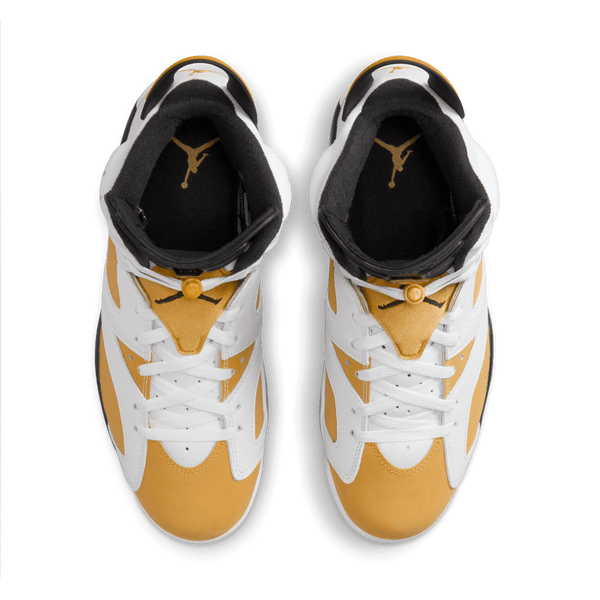 Jordan - Men - Retro 6 - White/Yellow Ochre/Black