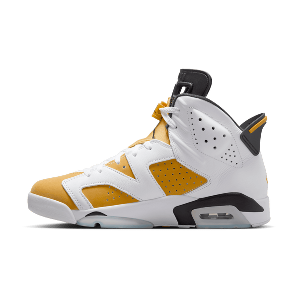 Jordan - Men - Retro 6 - White/Yellow Ochre/Black