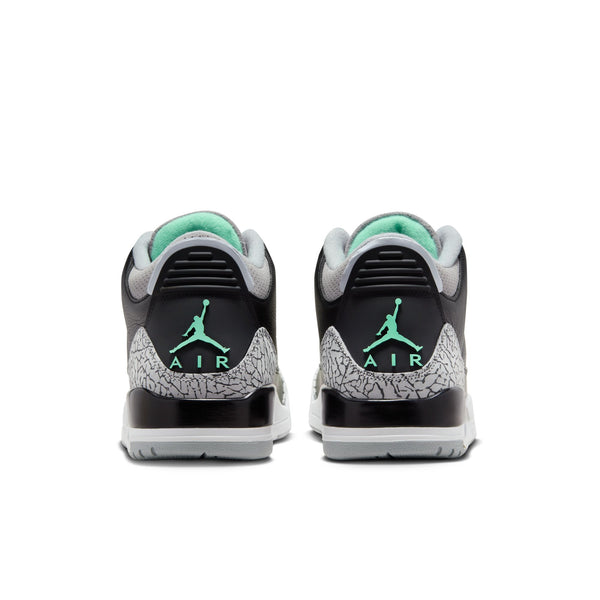 Jordan - Men - Retro 3 - Black/Green/Grey/White