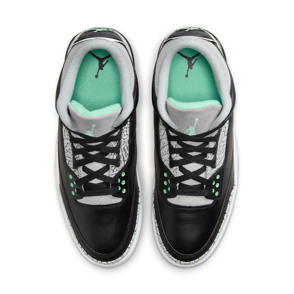 Jordan - Men - Retro 3 - Black/Green/Grey/White