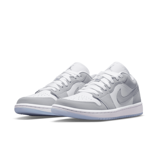 Jordan - Women - W Air Jordan 1 Low - White/Wolf Grey/Aluminum