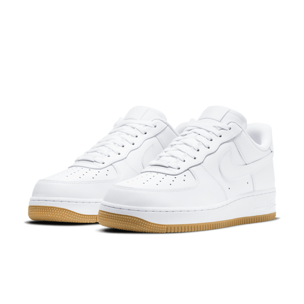 Nike - Men - Air Force 1 '07 - White/Light Brown