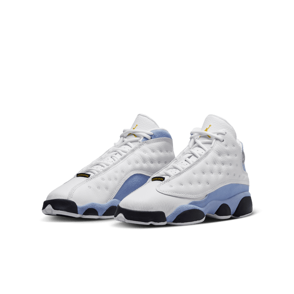 Jordan - Boy - GS Retro 13 - White/Yellow Ochre/Blue