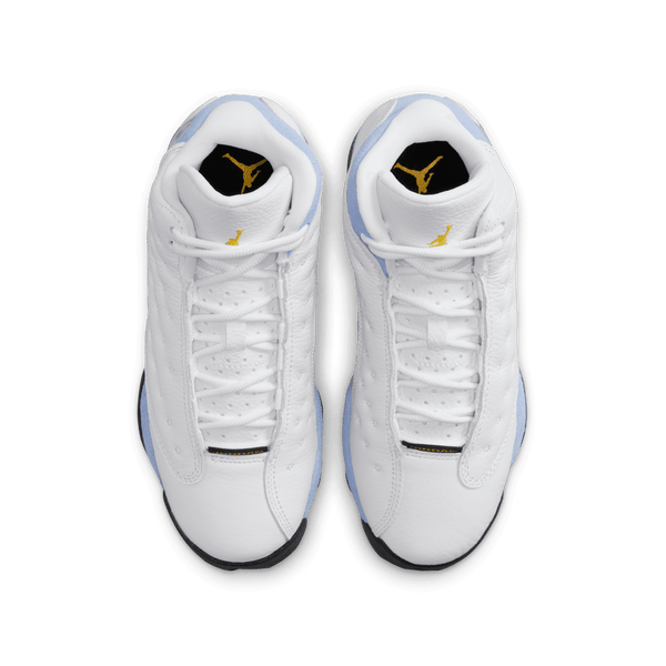 Jordan - Boy - GS Retro 13 - White/Yellow Ochre/Blue