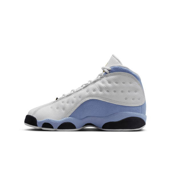 Jordan - Boy - GS Retro 13 - White/Yellow Ochre/Blue