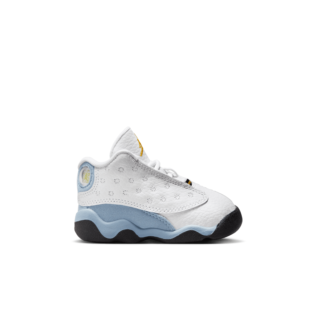 Jordan - Boy - TD Retro 13 - White/Yellow Ochre/Blue – Nohble