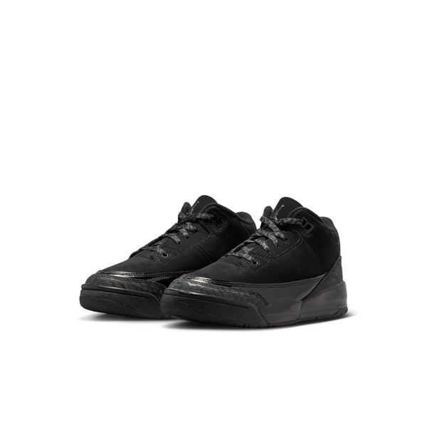 Jordan - Boy - PS Jordan 3 Retro - Black/Dark Charcoal/White