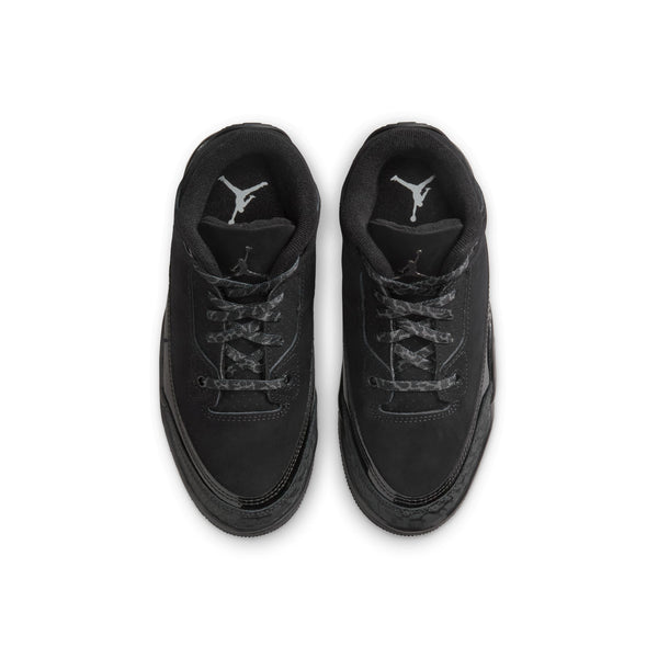 Jordan - Boy - PS Jordan 3 Retro - Black/Dark Charcoal/White