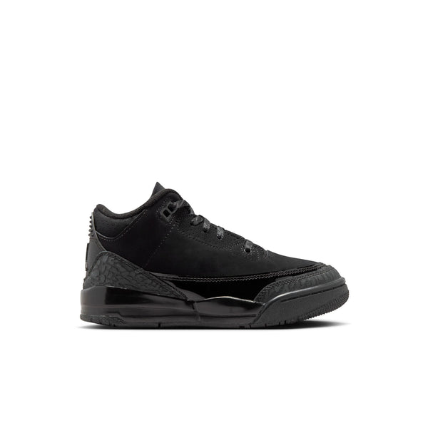 Jordan - Boy - PS Jordan 3 Retro - Black/Dark Charcoal/White