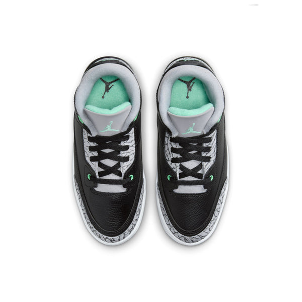 Jordan - Boy - PS Retro 3 - Black/Green/Grey/White