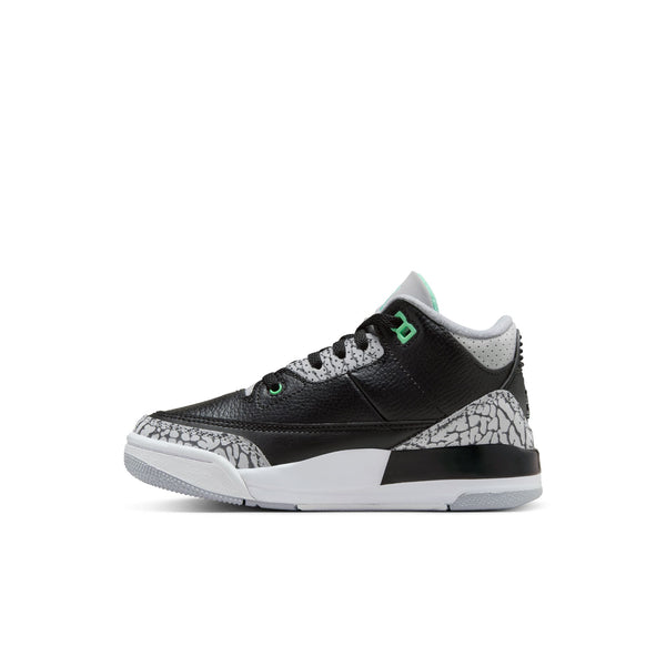 Jordan - Boy - PS Retro 3 - Black/Green/Grey/White