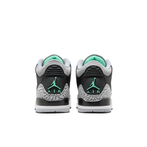 Jordan - Boy - GS Retro 3 - Black/Green/Grey/White