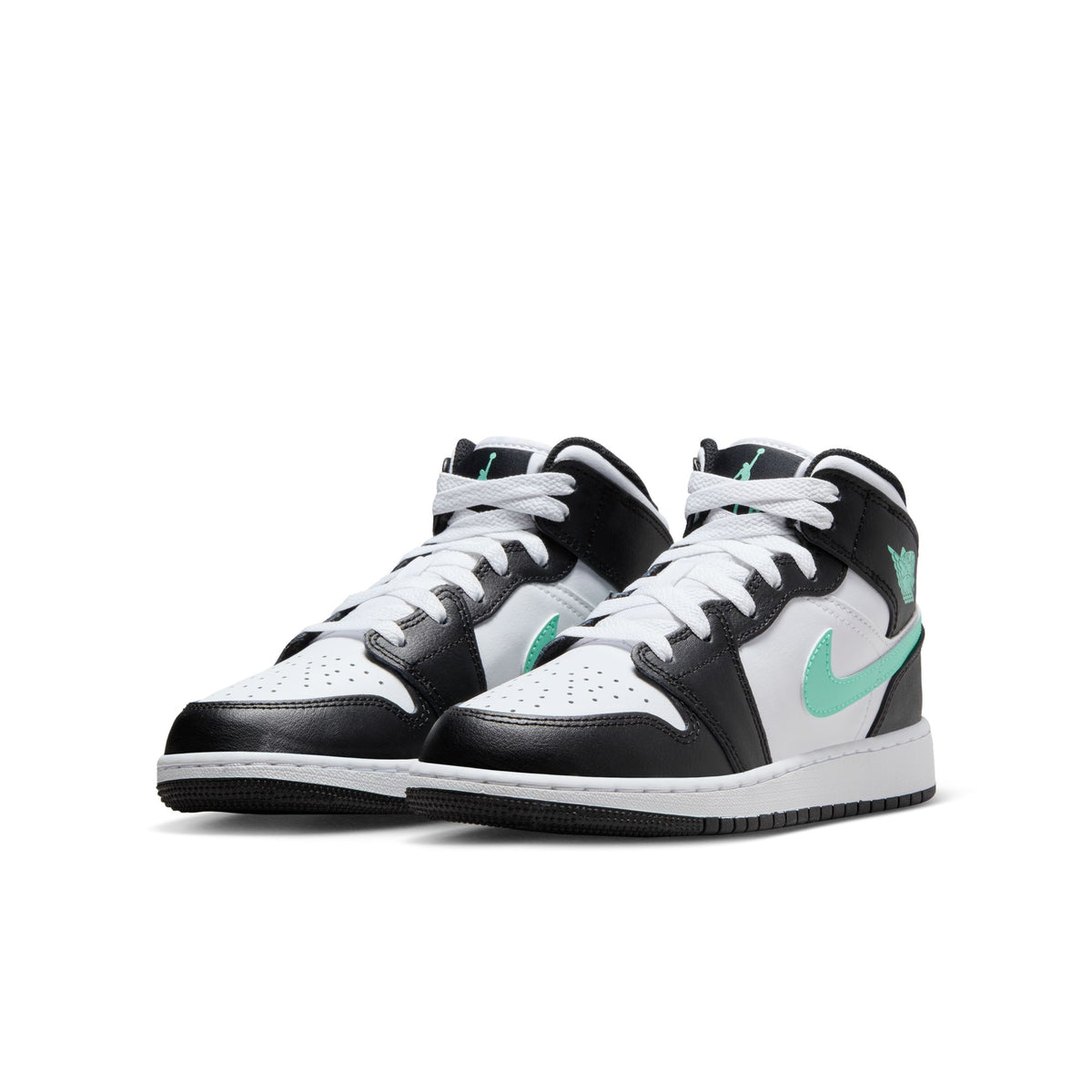 Nike Air Jordan 1 Mid ホワイト/ブラック US6Y Air Jordan 1 Mid (White/Black/LT Smoke Grey) – rockcitykicks