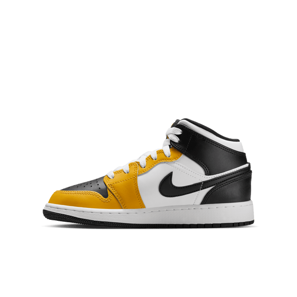 Jordan - Boy - GS Air Jordan 1 Mid - Yellow Ochre/Black