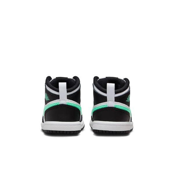 Jordan - Boy  - TD 1 Mid - White/Green Glow/Black