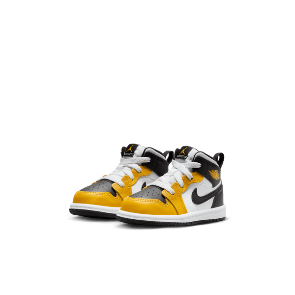 Jordan - Boy - TD Air Jordan 1 Mid - Yellow Ochre/Black