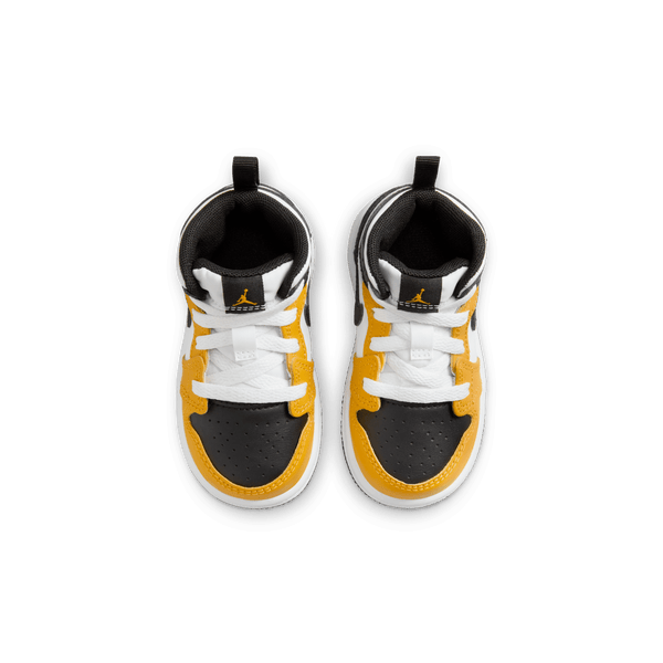 Jordan - Boy - TD Air Jordan 1 Mid - Yellow Ochre/Black