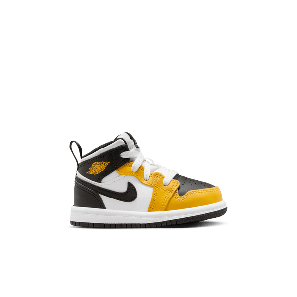 Jordan - Boy - TD Air Jordan 1 Mid - Yellow Ochre/Black