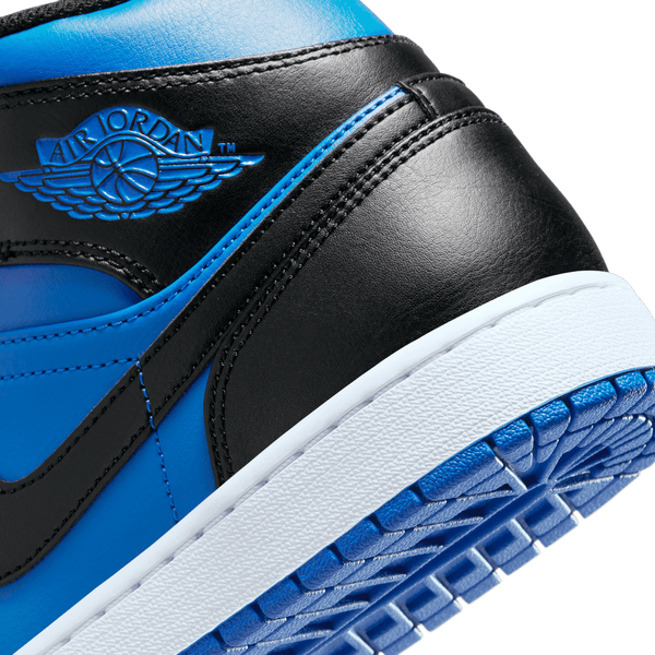Jordan - Men - Air Jordan 1 Mid - Black/Royal Blue/White