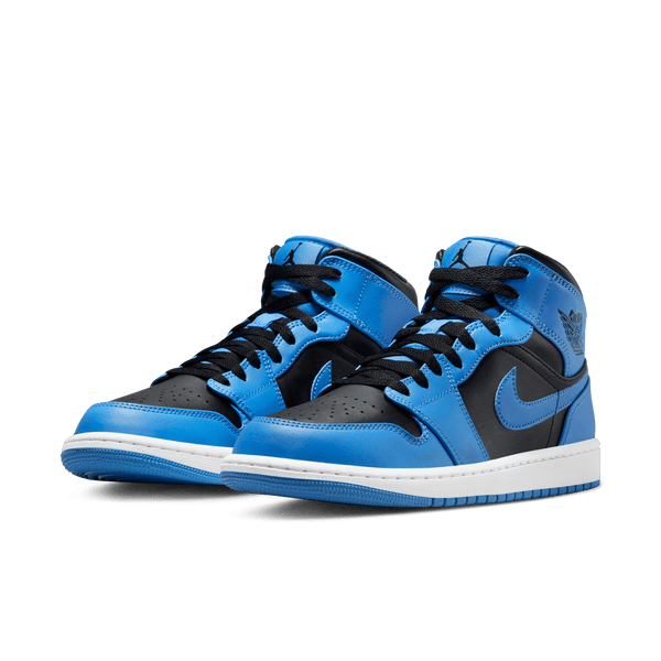 Jordan - Men - Air Jordan 1 Mid - University Blue/Black/White