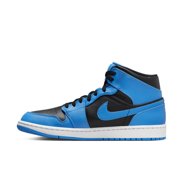 Jordan - Men - Air Jordan 1 Mid - University Blue/Black/White