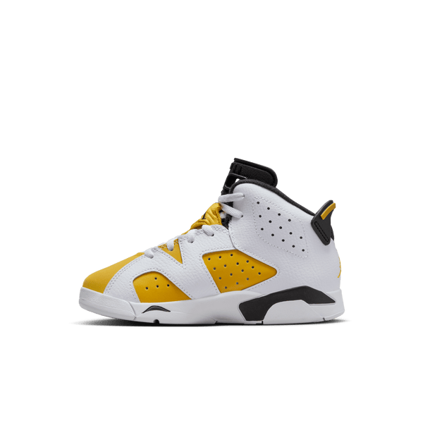 Jordan - Boy - PS Retro 6 - White/Yellow Ochre/Black