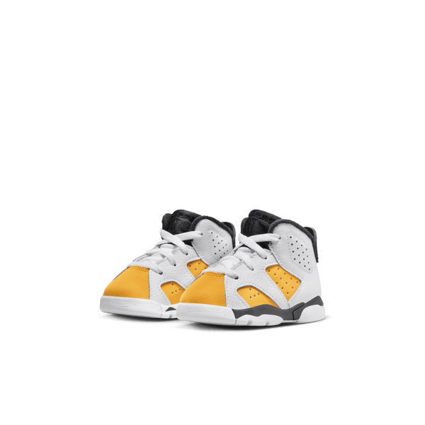 Jordan - Boy - TD Retro 6 - White/Yellow Ochre/Black