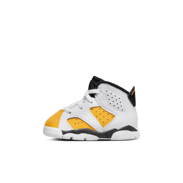 Jordan - Boy - TD Retro 6 - White/Yellow Ochre/Black