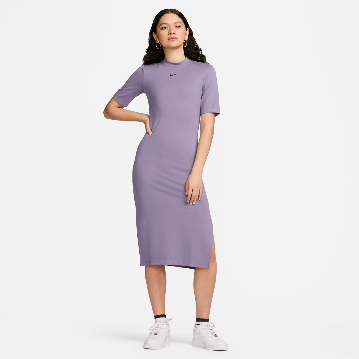 Nike - Women - Essential Midi Dress - Daybreak/Black – Nohble