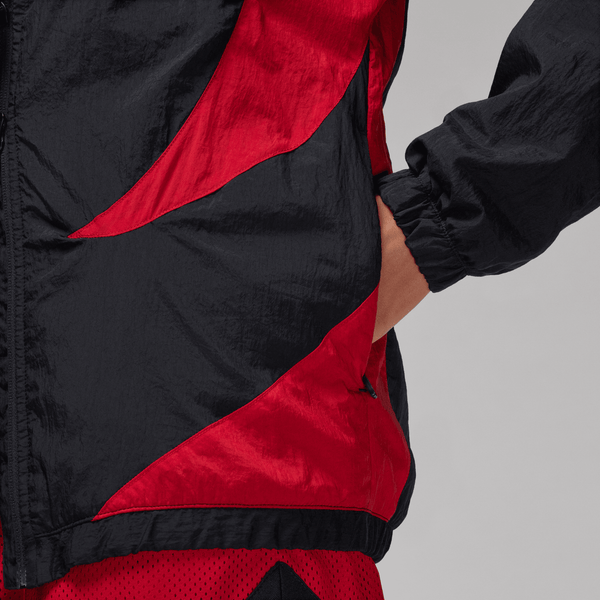 Jordan - Men - Sports Jam Warm-Up Jacket - Black/Gym Red
