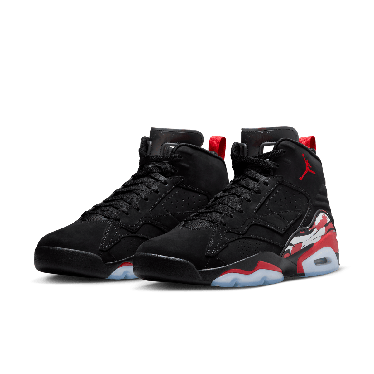 Jordan - Men - Jumpman MVP - Black/University Red/White – Nohble Jordan - Men - Jumpman MVP - Black/University Red/White – Nohble