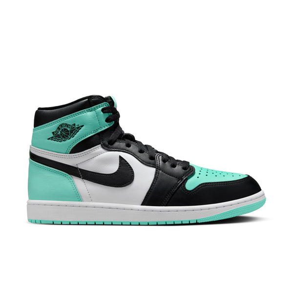 Jordan - Men - Retro 1 High OG - White/Black/Green Glow