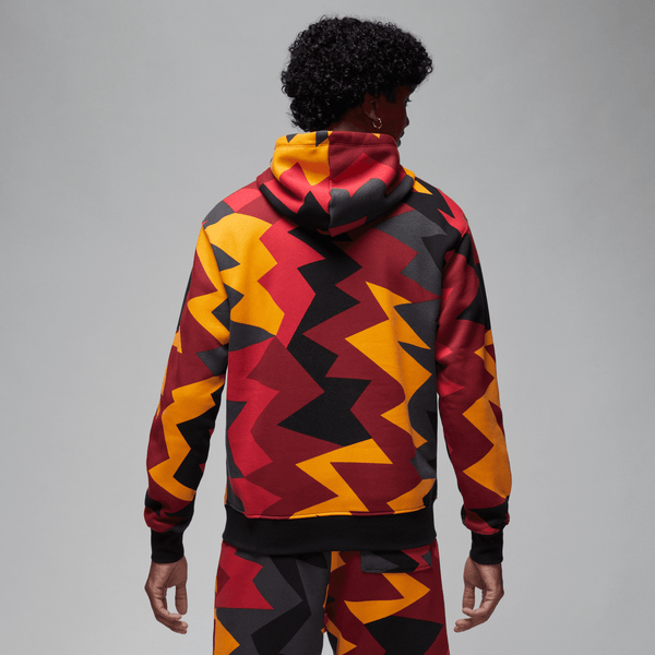 Jordan - Men - Flight MVP Fleece Pullover - Cardinal Red/Black/Sail