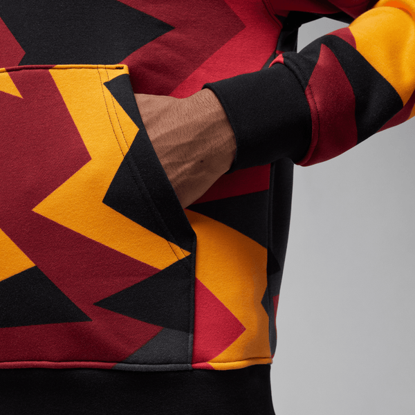 Jordan - Men - Flight MVP Fleece Pullover - Cardinal Red/Black/Sail