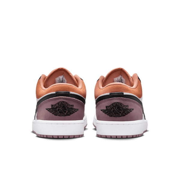 Jordan - Men - Air Jordan 1 Low SE - White/Black/Orange/Mauve