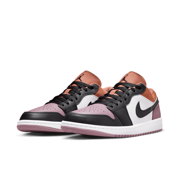 Jordan - Men - Air Jordan 1 Low SE - White/Black/Orange/Mauve