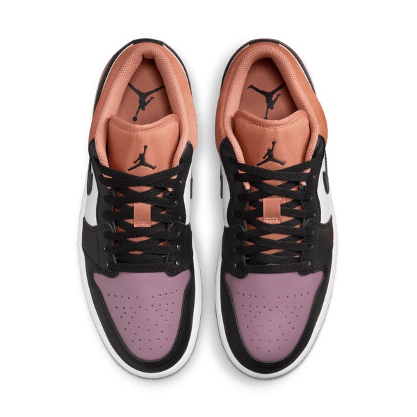 Jordan - Men - Air Jordan 1 Low SE - White/Black/Orange/Mauve