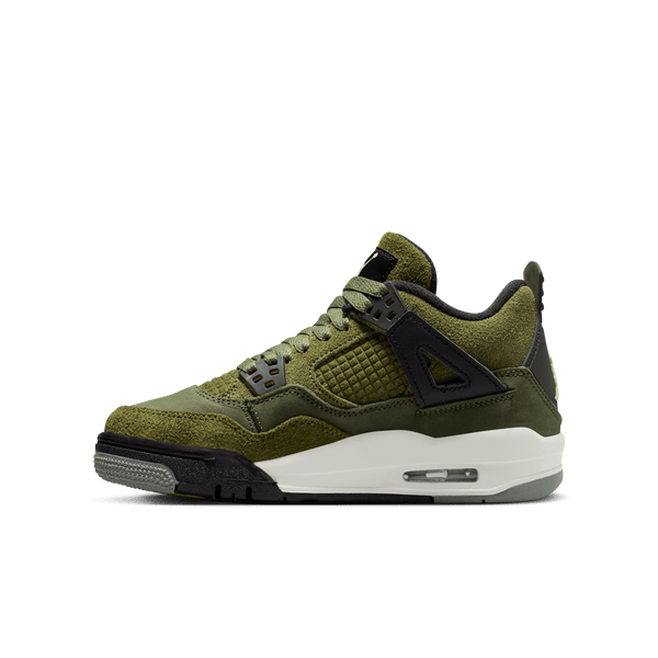 Jordan - Boy - GS Retro 4 SE Craft - Olive/Vanilla/Khaki