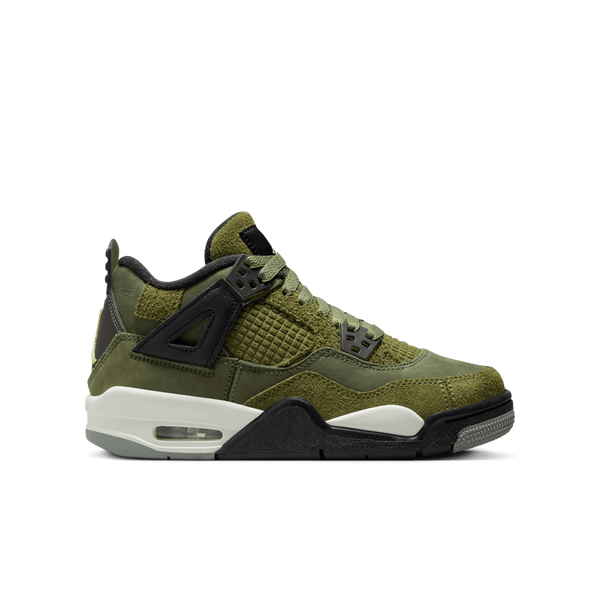 Jordan - Boy - GS Retro 4 SE Craft - Olive/Vanilla/Khaki