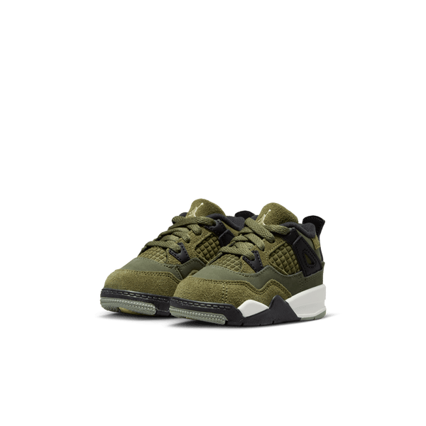 Jordan - Boy - TD Retro 4 SE Craft - Olive/Vanilla/Khaki