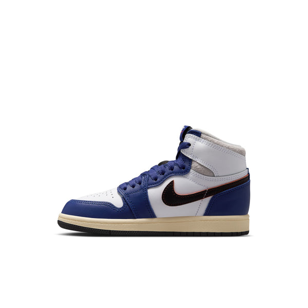 Jordan - Boy - PS Retro 1 High OG - White/Black/Grey/Royal Blue