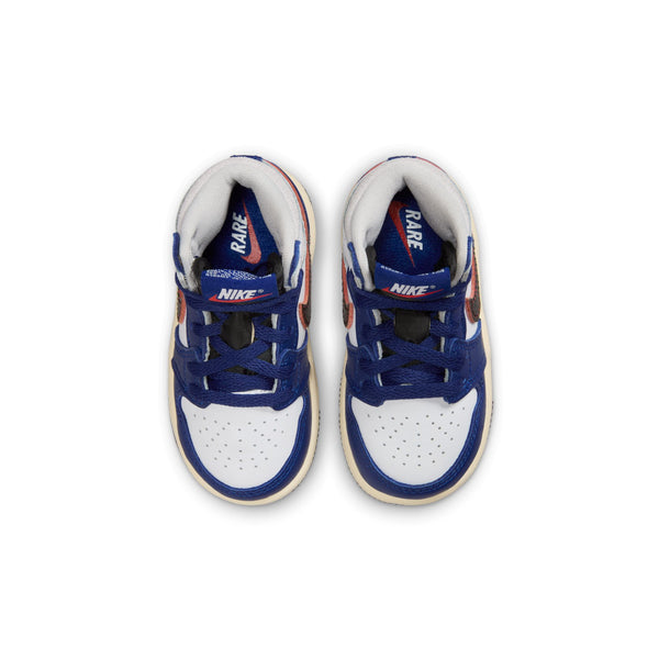 Jordan - Boy - TD Retro 1 High OG - White/Black/Grey/Royal Blue