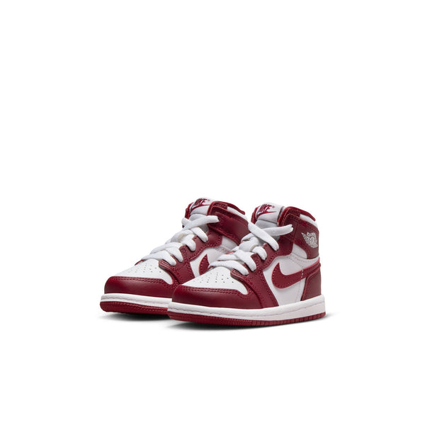 Jordan - Boy - TD Retro 1 High OG - White/Team Red - Release
