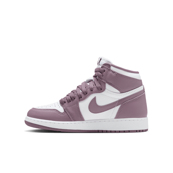 Jordan - Boy - GS Air Jordan 1 High OG - White/Mauve
