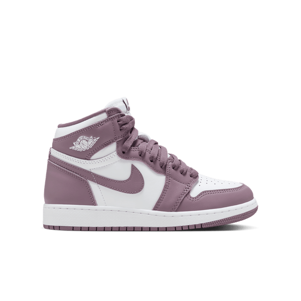 Jordan - Boy - GS Air Jordan 1 High OG - White/Mauve