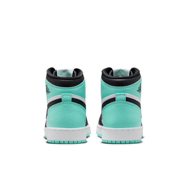 Jordan - Boy - GS Air Jordan 1 High OG - White/Black/Green Glow